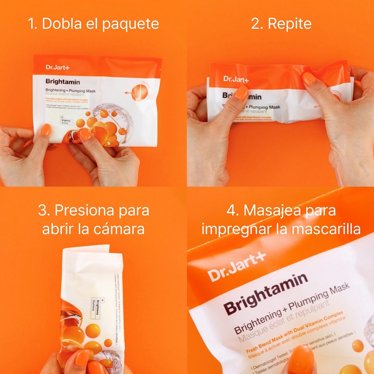 BRIGHTAMIN BRIGHTENING + PLUMPING FACE MASK WITH VITAMIN C (MASCARILLA FACIAL)